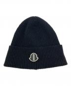 MONCLER×RICK OWENSモンクレール×リックオウエンス）の古着「ニット帽 BEANIE」｜ブラック