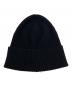 MONCLER (モンクレール) RICK OWENS (リックオウエンス) ニット帽 BEANIE ブラック：27000円