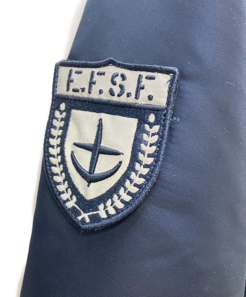 ALPHA（アルファ）ALPHA (アルファ) STRICT-G (ストラクトジー) MA-1ジャケット E.F.S.F.CAMOモデル ネイビー サイズ:L 未使用品の古着・服飾アイテム