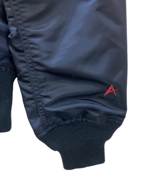 ALPHA（アルファ）ALPHA (アルファ) STRICT-G (ストラクトジー) MA-1ジャケット E.F.S.F.CAMOモデル ネイビー サイズ:L 未使用品の古着・服飾アイテム