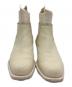MM6 Maison Margiela (エムエムシックスメゾンマルジェラ) サイドゴアブーツ アイボリー サイズ:38：15000円