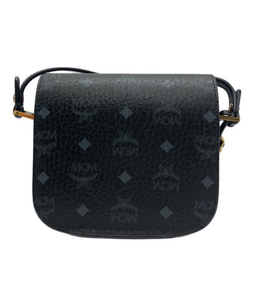 MCM（エムシーエム）MCM (エムシーエム) ショルダーバッグ 総柄 ブラックの古着・服飾アイテム