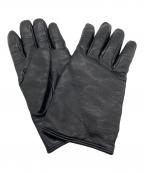 Omar Afridiオマールアフリディ）の古着「レザーグローブ」｜ブラック