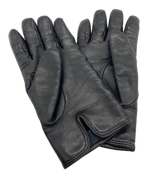 Omar Afridi（オマールアフリディ）Omar Afridi (オマールアフリディ) レザーグローブ ブラックの古着・服飾アイテム