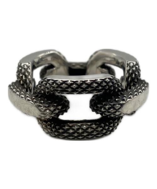 AMBUSH（アンブッシュ）AMBUSH (アンブッシュ) テクスチャーチェーンリング サイズ:Sの古着・服飾アイテム