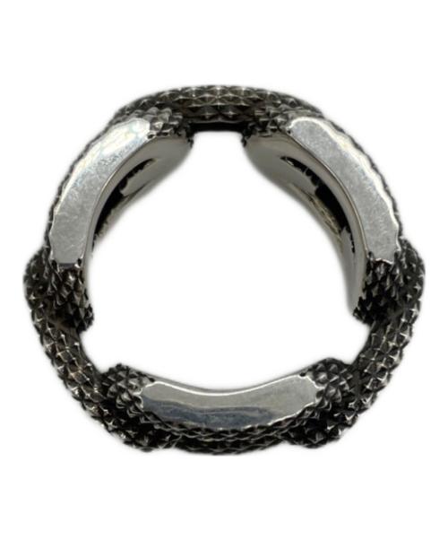 AMBUSH（アンブッシュ）AMBUSH (アンブッシュ) テクスチャーチェーンリング サイズ:Sの古着・服飾アイテム