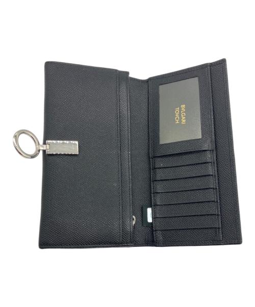 BVLGARI（ブルガリ）BVLGARI (ブルガリ) 長財布 ブラックの古着・服飾アイテム