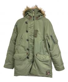 POLO RALPH LAUREN（ポロ・ラルフローレン）の古着「N-3Bフライトジャケット」｜グリーン