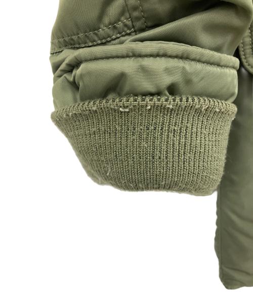 POLO RALPH LAUREN（ポロ・ラルフローレン）POLO RALPH LAUREN (ポロ・ラルフローレン) N-3Bフライトジャケット グリーン サイズ:170/92Aの古着・服飾アイテム