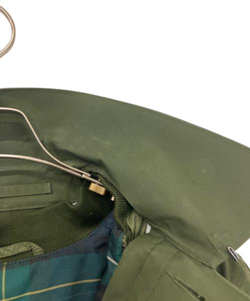 POLO RALPH LAUREN（ポロ・ラルフローレン）POLO RALPH LAUREN (ポロ・ラルフローレン) ダウンライナー付ステンカラーコート オリーブ サイズ:XSの古着・服飾アイテム