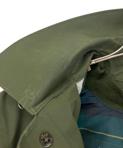 POLO RALPH LAUREN（ポロ・ラルフローレン）POLO RALPH LAUREN (ポロ・ラルフローレン) ダウンライナー付ステンカラーコート オリーブ サイズ:XSの古着・服飾アイテム