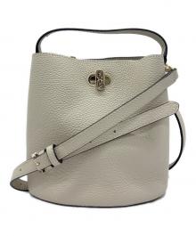 FURLA（フルラ）の古着「2WAYバッグ ダナエ」｜ライトグレー