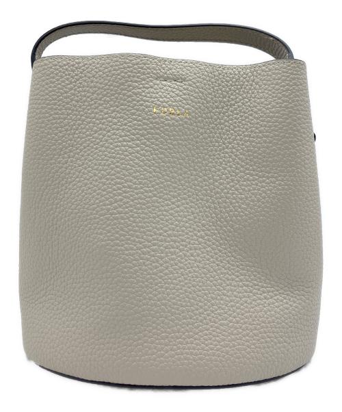 FURLA（フルラ）FURLA (フルラ) 2WAYバッグ ダナエ ライトグレーの古着・服飾アイテム