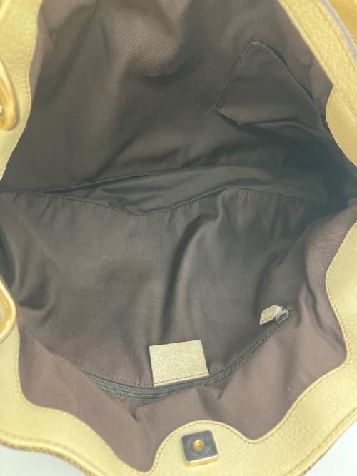 GUCCI（グッチ）GUCCI (グッチ) GGキャンバストートバッグ アイボリーの古着・服飾アイテム