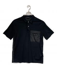 PRADA（プラダ）の古着「ポロシャツ」｜ブラック