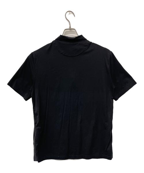 PRADA（プラダ）PRADA (プラダ) ポロシャツ ブラック サイズ:Lの古着・服飾アイテム