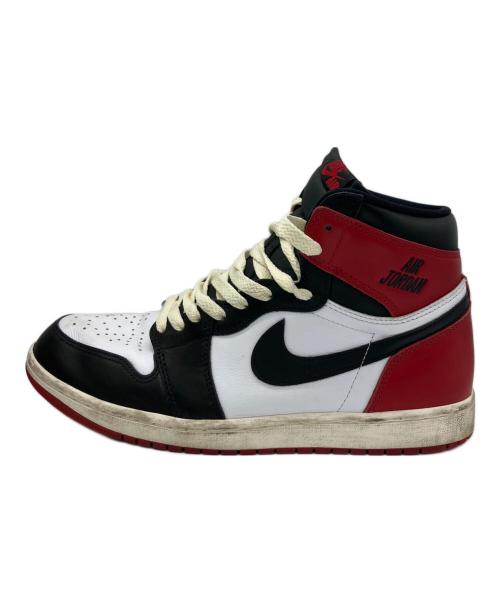 NIKE（ナイキ）NIKE (ナイキ) ハイカットスニーカー Retro High OG ホワイト×レッド サイズ:28の古着・服飾アイテム