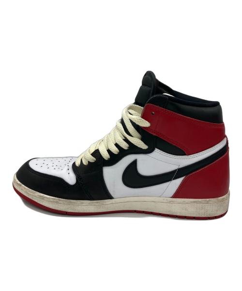 NIKE（ナイキ）NIKE (ナイキ) ハイカットスニーカー Retro High OG ホワイト×レッド サイズ:28の古着・服飾アイテム