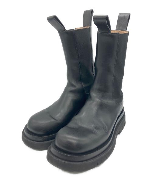 BOTTEGA VENETA（ボッテガベネタ）BOTTEGA VENETA (ボッテガベネタ) ザ・ラグブーツ ブラック サイズ:39の古着・服飾アイテム