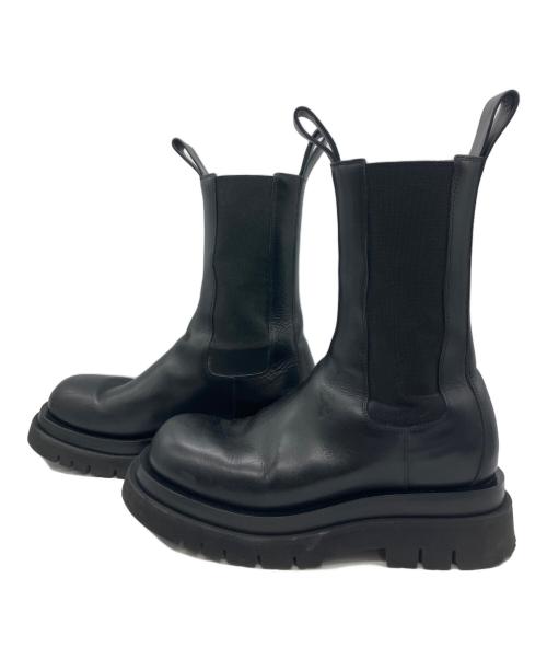 BOTTEGA VENETA（ボッテガベネタ）BOTTEGA VENETA (ボッテガベネタ) ザ・ラグブーツ ブラック サイズ:39の古着・服飾アイテム