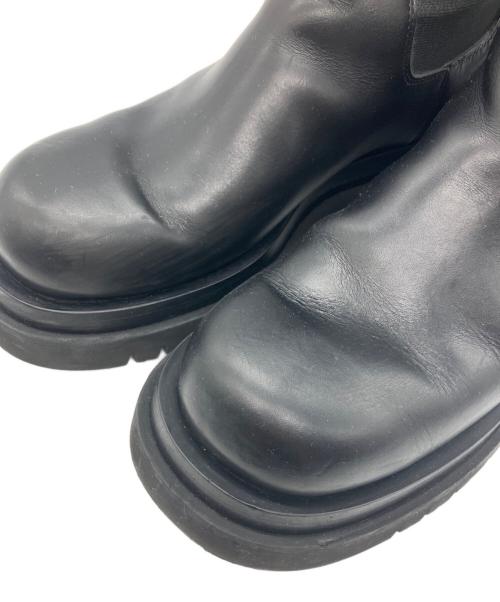 BOTTEGA VENETA（ボッテガベネタ）BOTTEGA VENETA (ボッテガベネタ) ザ・ラグブーツ ブラック サイズ:39の古着・服飾アイテム