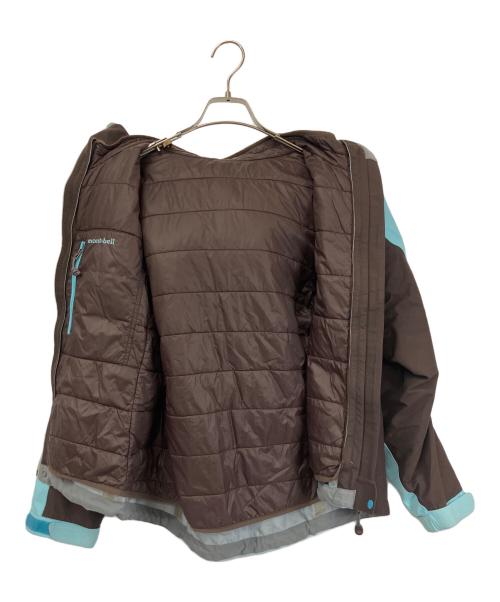 mont-bell（モンベル）mont-bell (モンベル) マウンテンパーカー 3in1 フォールラインパーカ スカイブルー サイズ:Mの古着・服飾アイテム