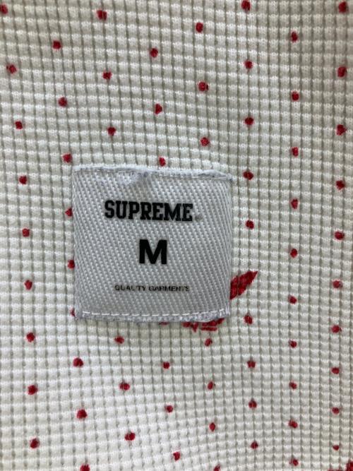 SUPREME（シュプリーム）SUPREME (シュプリーム) PLAY BOY (プレイボーイ) 長袖カットソー Waffle Thermal 17AW ホワイト サイズ:Mの古着・服飾アイテム