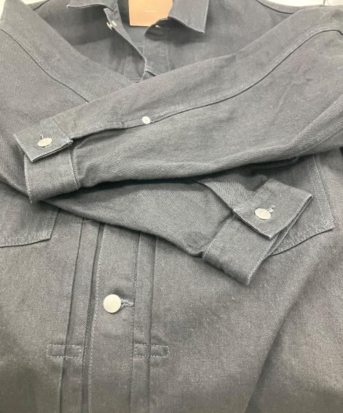 Graphpaper（グラフペーパー）Graphpaper (グラフペーパー) デニムジャケット ブラック サイズ:Mの古着・服飾アイテム