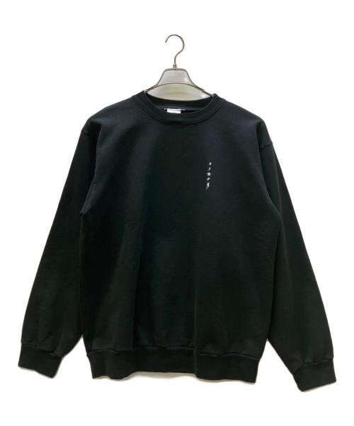 RHC Ron Herman（アールエイチシー ロンハーマン）RHC Ron Herman (アールエイチシー ロンハーマン) SPUN SPIRIT (スパンスピリットクロージング) クルーネックスウェット ブラック サイズ:XLの古着・服飾アイテム