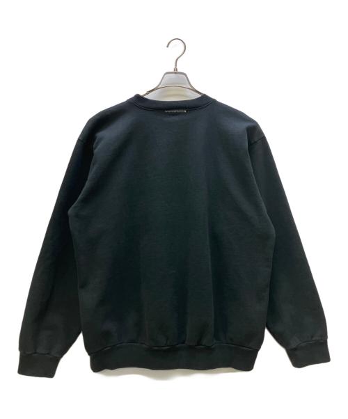 RHC Ron Herman（アールエイチシー ロンハーマン）RHC Ron Herman (アールエイチシー ロンハーマン) SPUN SPIRIT (スパンスピリットクロージング) クルーネックスウェット ブラック サイズ:XLの古着・服飾アイテム