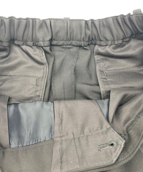 Graphpaper（グラフペーパー）Graphpaper (グラフペーパー) ワイドスラックス ブラック サイズ:2の古着・服飾アイテム