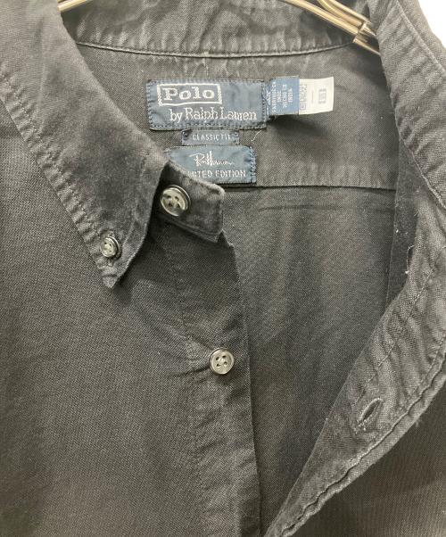 POLO RALPH LAUREN（ポロ・ラルフローレン）POLO RALPH LAUREN (ポロ・ラルフローレン) Ron Herman (ロンハーマン) 長袖シャツ ブラック サイズ:XXLの古着・服飾アイテム