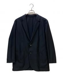movb（モーヴ）の古着「シングル２Bジャケット Double Cover Twill Washable」｜コスモネイビー