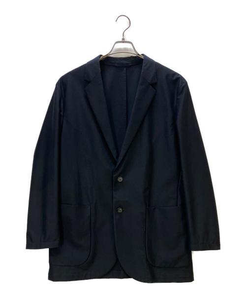 movb（モーヴ）movb (モーヴ) シングル２Bジャケット Double Cover Twill Washable コスモネイビー サイズ:52の古着・服飾アイテム