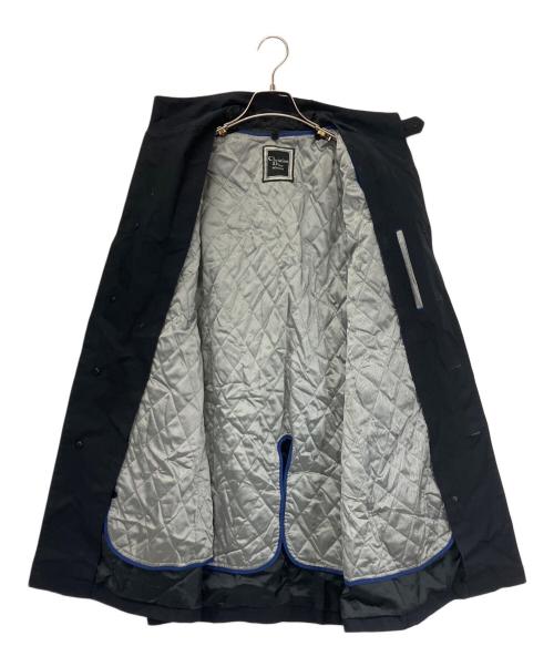 Christian Dior MONSIEUR（クリスチャンディオールムッシュ）Christian Dior MONSIEUR (クリスチャンディオールムッシュ) ライナー付ステンカラーコート ネイビー サイズ:Lの古着・服飾アイテム