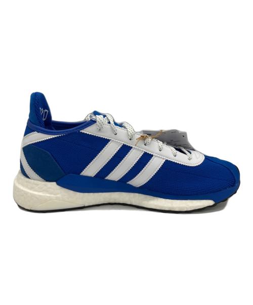 adidas（アディダス）adidas (アディダス) HUMAN MADE (ヒューマンメイド) スニーカー Tokio Solar ブルー サイズ:27.5 未使用品の古着・服飾アイテム