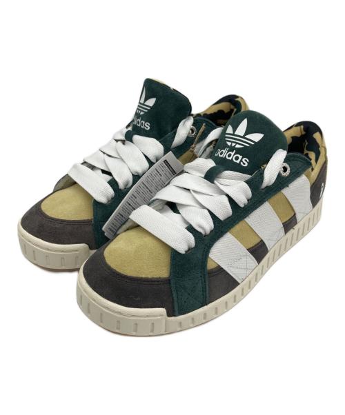 A BATHING APE（ア ベイシング エイプ）A BATHING APE (ア ベイシング エイプ) adidas (アディダス) スニーカー グリーン サイズ:27 未使用品の古着・服飾アイテム