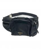 PRADAプラダ）の古着「ウエストポーチ」｜ブラック