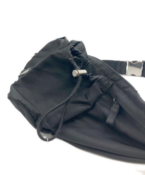 PRADA（プラダ）PRADA (プラダ) ウエストポーチ ブラックの古着・服飾アイテム
