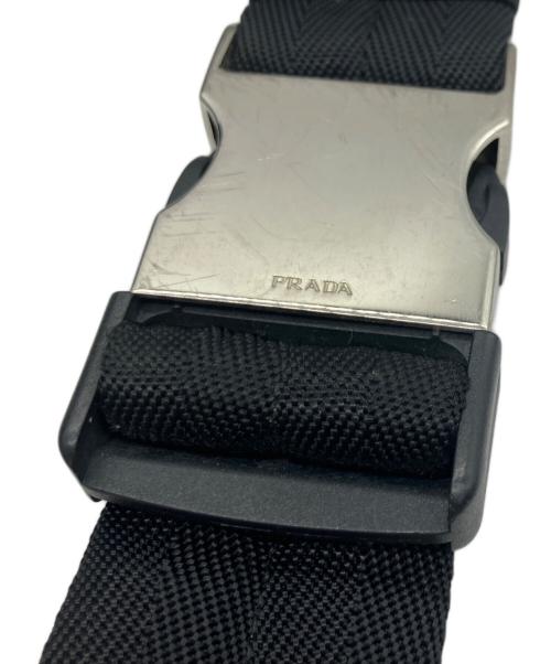 PRADA（プラダ）PRADA (プラダ) ウエストポーチ ブラックの古着・服飾アイテム