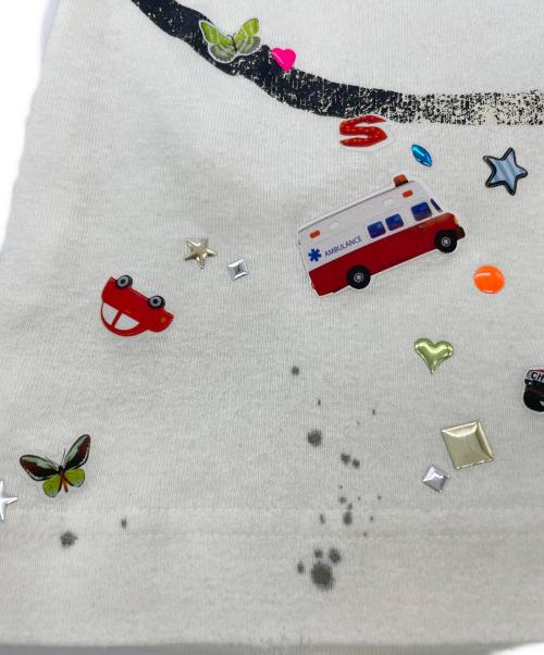 Maison MIHARA YASUHIRO（メゾン ミハラ ヤスヒロ）Maison MIHARA YASUHIRO (メゾン ミハラ ヤスヒロ) 半袖カットソー ホワイト サイズ:38の古着・服飾アイテム