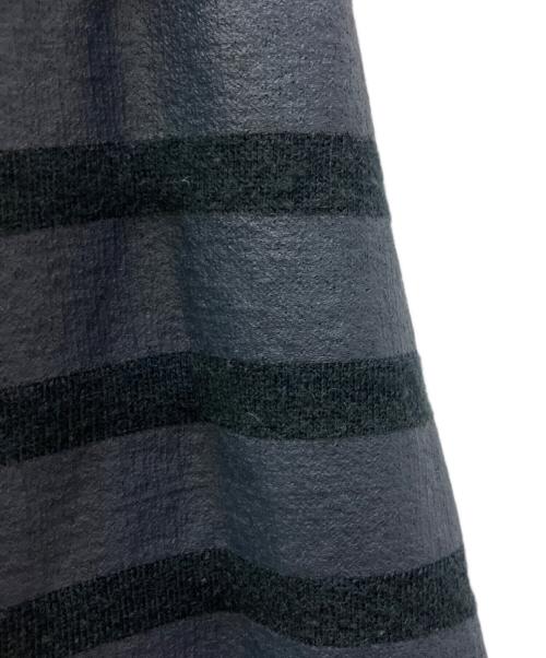 Thom Browne（トムブラウン）Thom Browne (トムブラウン) ショールカラーカーディガン ブラック×パープル サイズ:3の古着・服飾アイテム