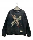 NEIGHBORHOODネイバーフッド）の古着「SAVAGE SWEAT SHIRT」｜ブラック