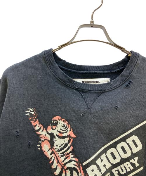 NEIGHBORHOOD（ネイバーフッド）NEIGHBORHOOD (ネイバーフッド) SAVAGE SWEAT SHIRT ブラック サイズ:Lの古着・服飾アイテム