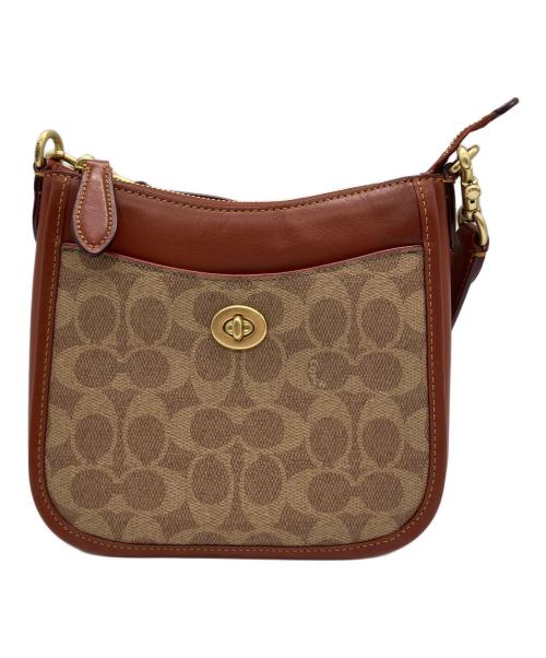COACH（コーチ）COACH (コーチ) ショルダーバッグ シグネチャーの古着・服飾アイテム