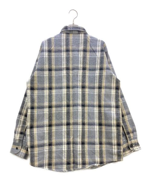 OSH KOSH（オシュコシュ）OSH KOSH (オシュコシュ) シャツジャケット グレー サイズ:MRの古着・服飾アイテム