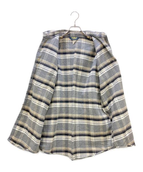 OSH KOSH（オシュコシュ）OSH KOSH (オシュコシュ) シャツジャケット グレー サイズ:MRの古着・服飾アイテム