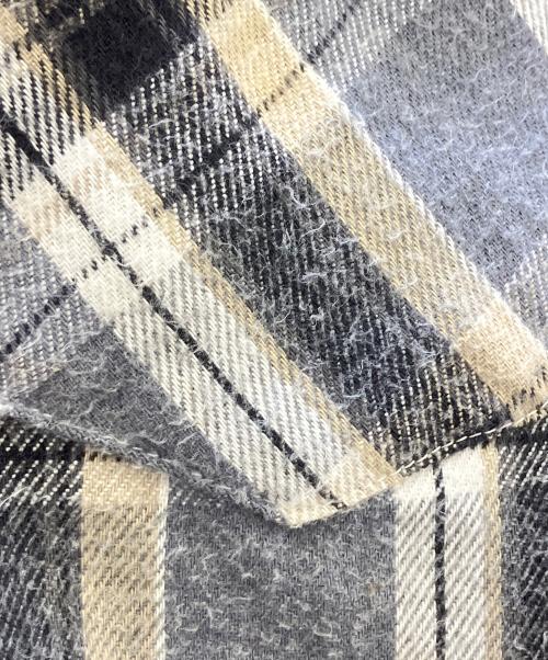 OSH KOSH（オシュコシュ）OSH KOSH (オシュコシュ) シャツジャケット グレー サイズ:MRの古着・服飾アイテム