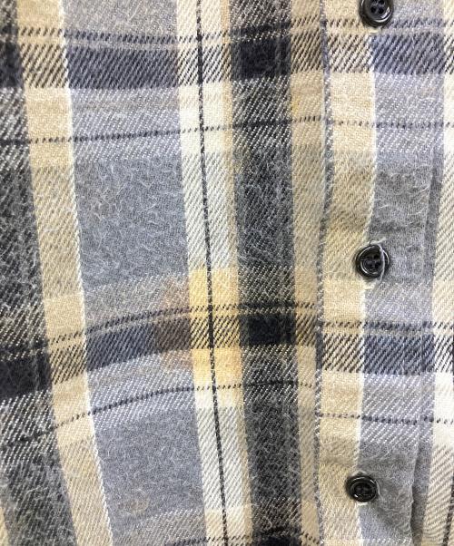 OSH KOSH（オシュコシュ）OSH KOSH (オシュコシュ) シャツジャケット グレー サイズ:MRの古着・服飾アイテム