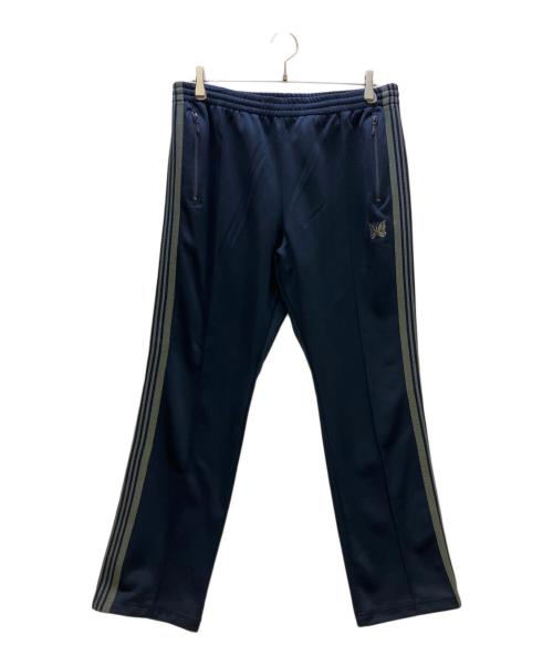Needles（ニードルズ）Needles (ニードルズ) Narrow Track Pant ネイビー×オリーブ サイズ:Lの古着・服飾アイテム